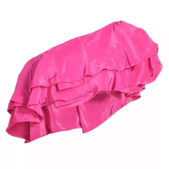 NWT FARM Rio [2-Pc] Marocaine Asymmetric Ruffle Skirt &  Ruffle Top - Picture 9 of 12